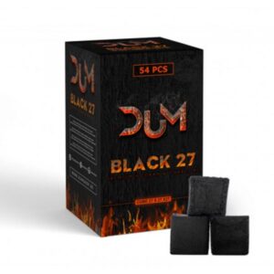 Black 27 Dum, Shisha Charcoal